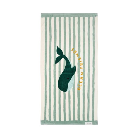 ΠΑΙΔΙΚΉ ΠΕΤΣΕΤΑ ΘΑΛΑΣΣΗΣ SEASHELLS AND STRIPES SURF BLUE